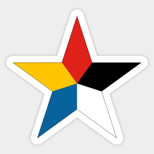 Beiyang Army Star Sticker